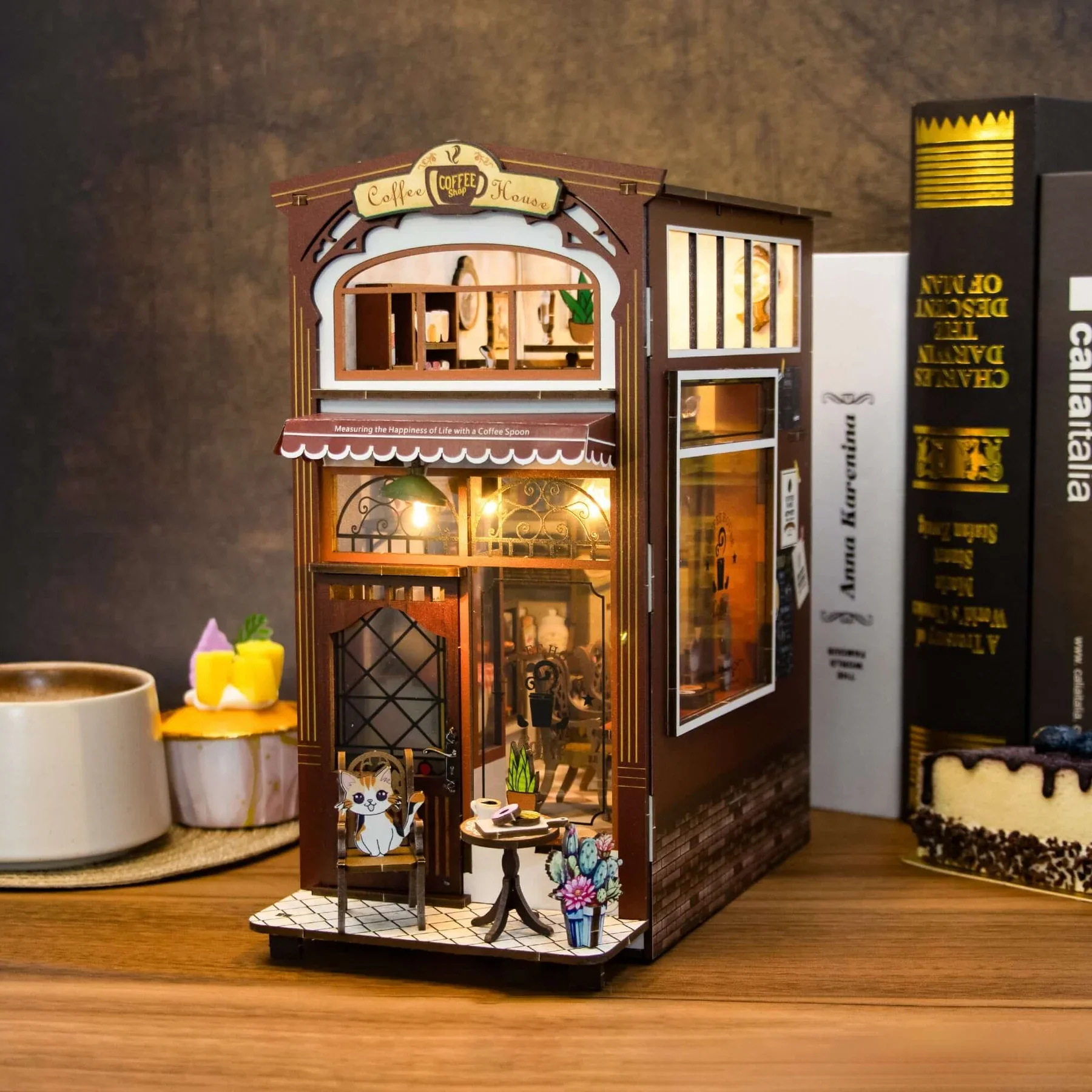 Rokrgeek Coffee House DIY Book Nook - Image 8