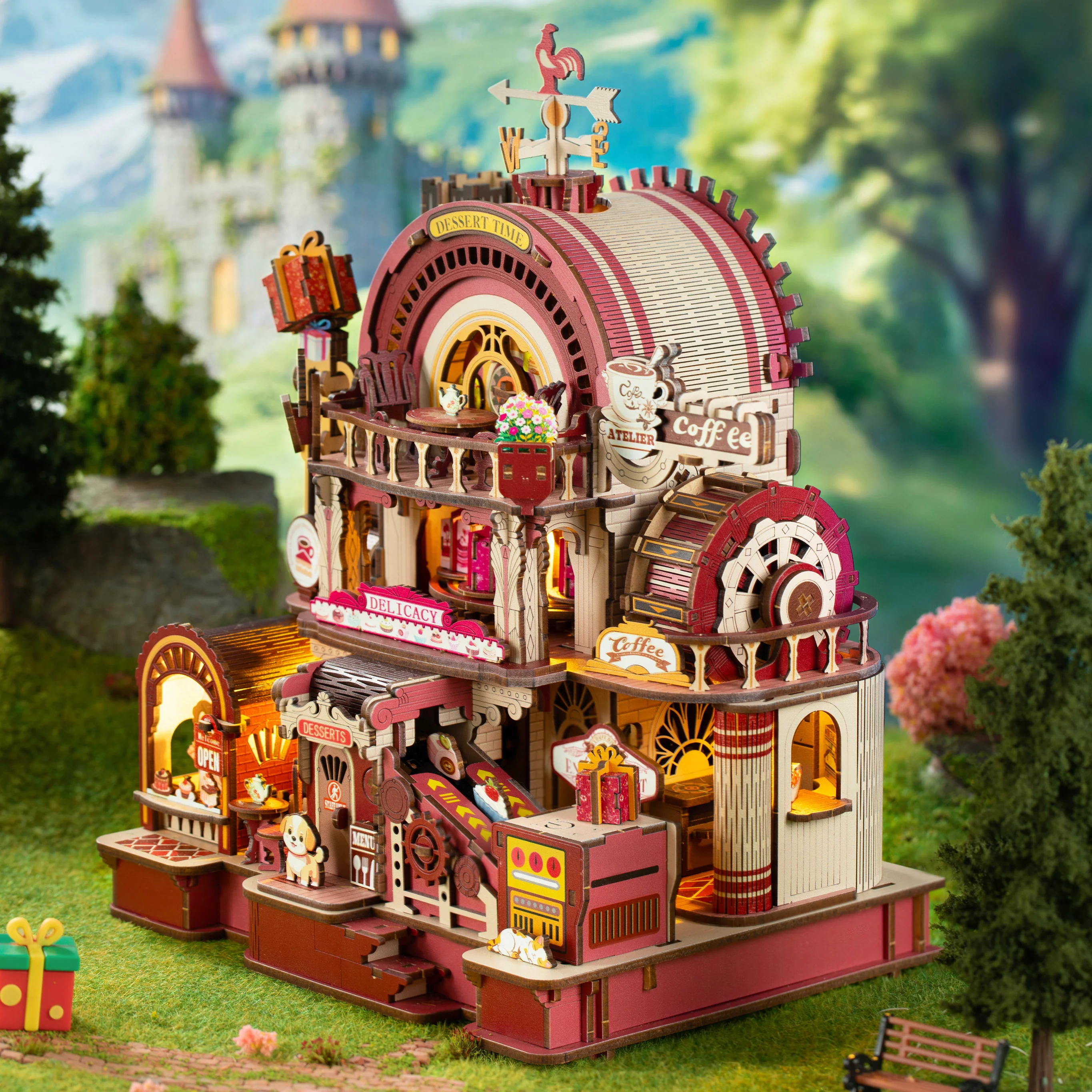 Dessert Time Music Box Wooden Puzzle - Image 3