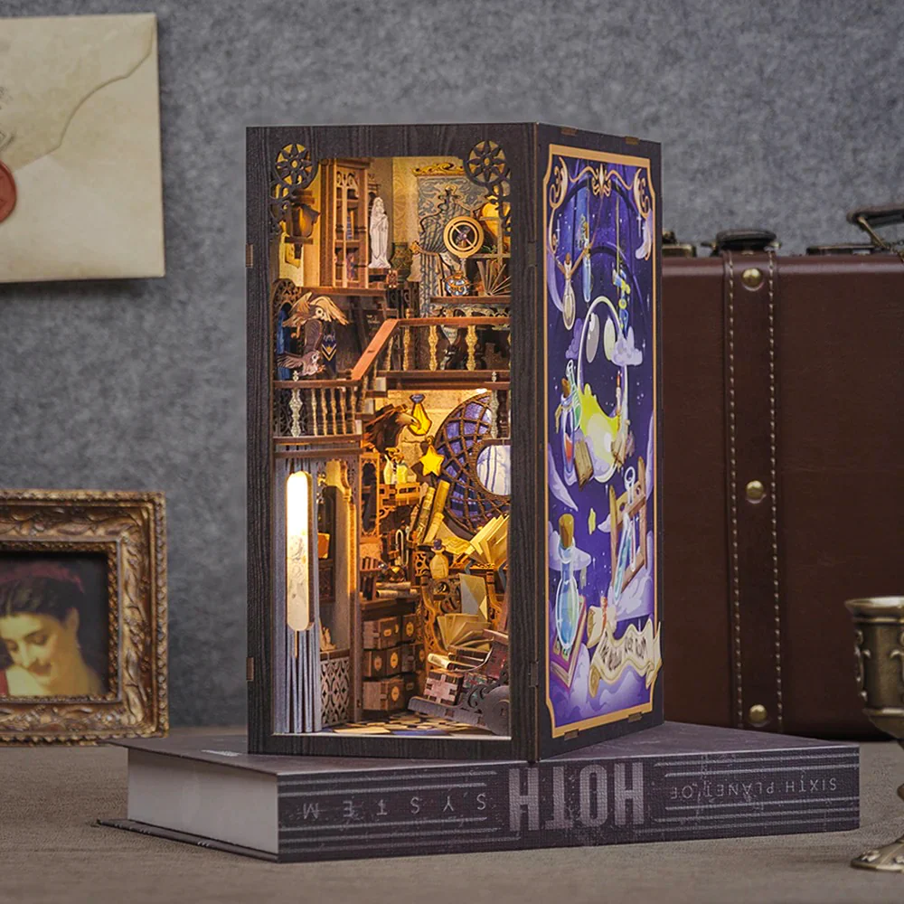 Rokrgeek Nebula Rest Room DIY Book Nook - Image 4