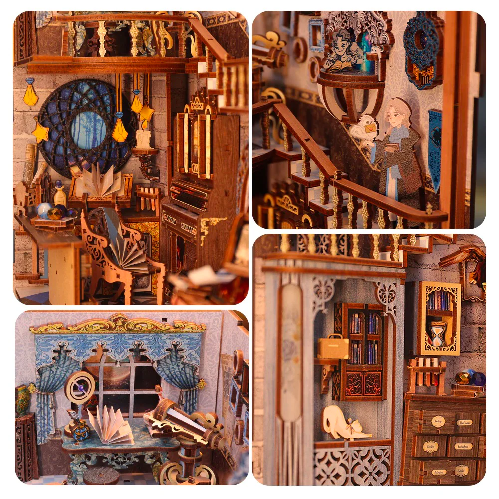 Rokrgeek Nebula Rest Room DIY Book Nook - Image 7