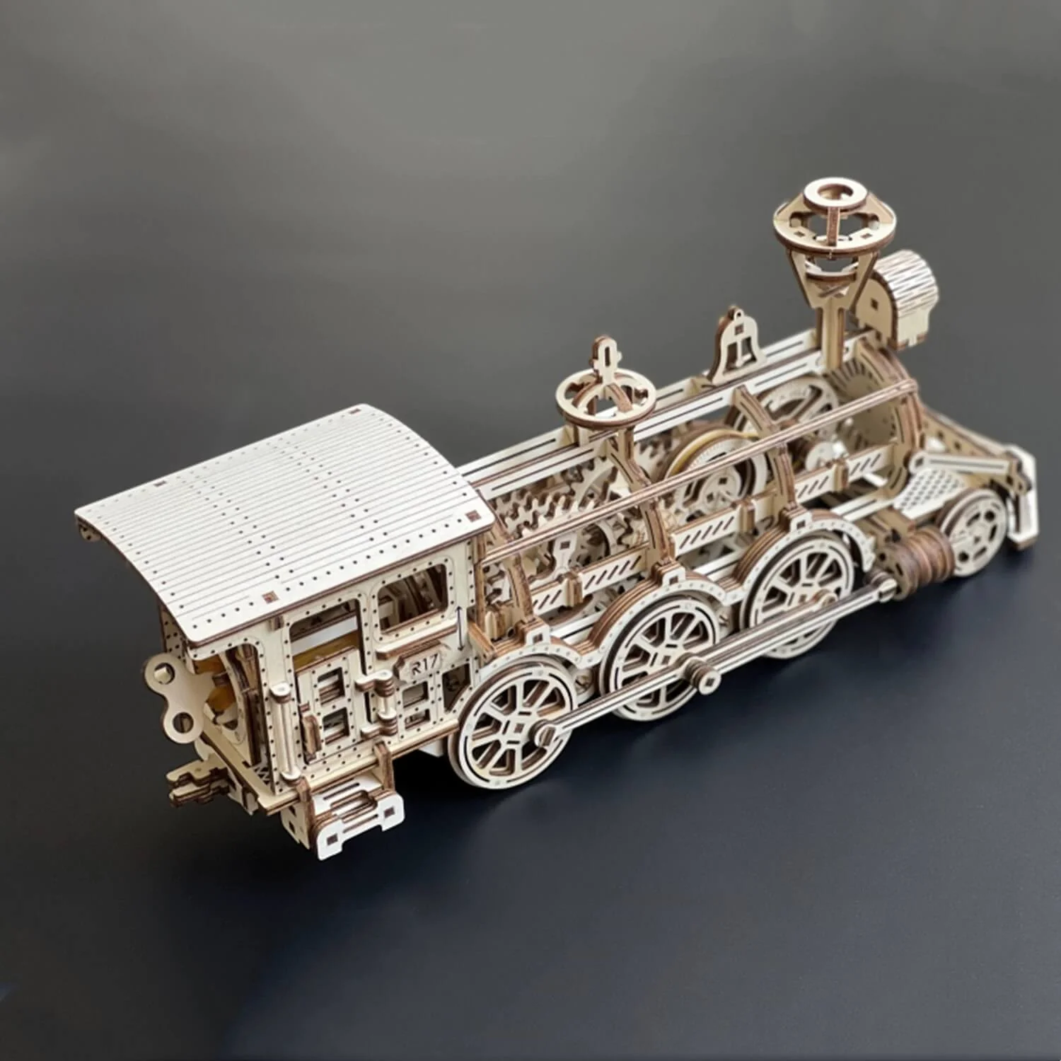 Rokrgeek Steam Express Train 3D Wooden Puzzle - Image 5
