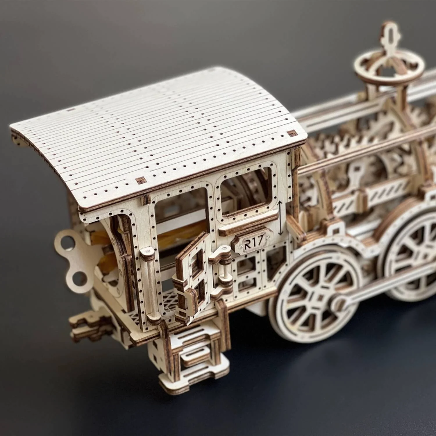 Rokrgeek Steam Express Train 3D Wooden Puzzle - Image 6