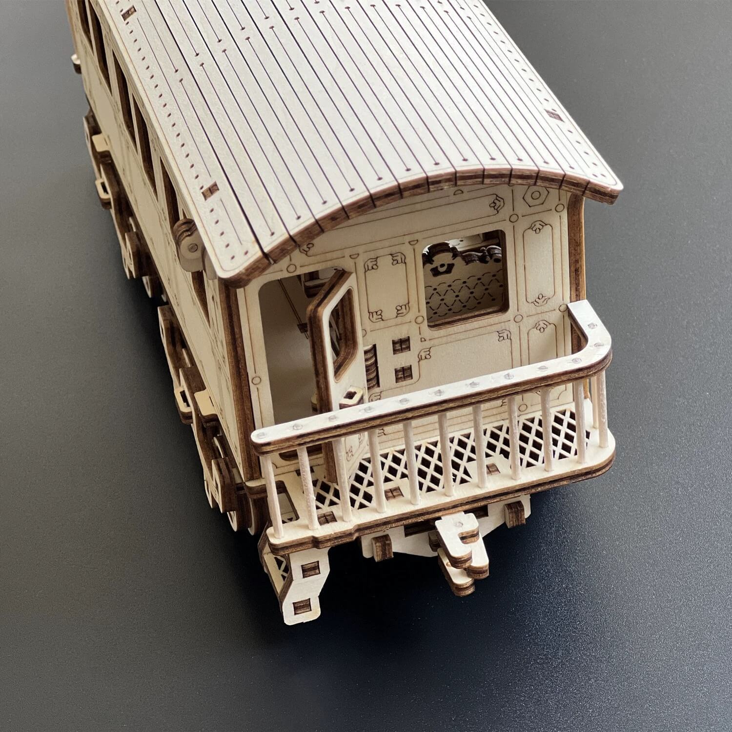 Rokrgeek Steam Express Train 3D Wooden Puzzle - Image 7