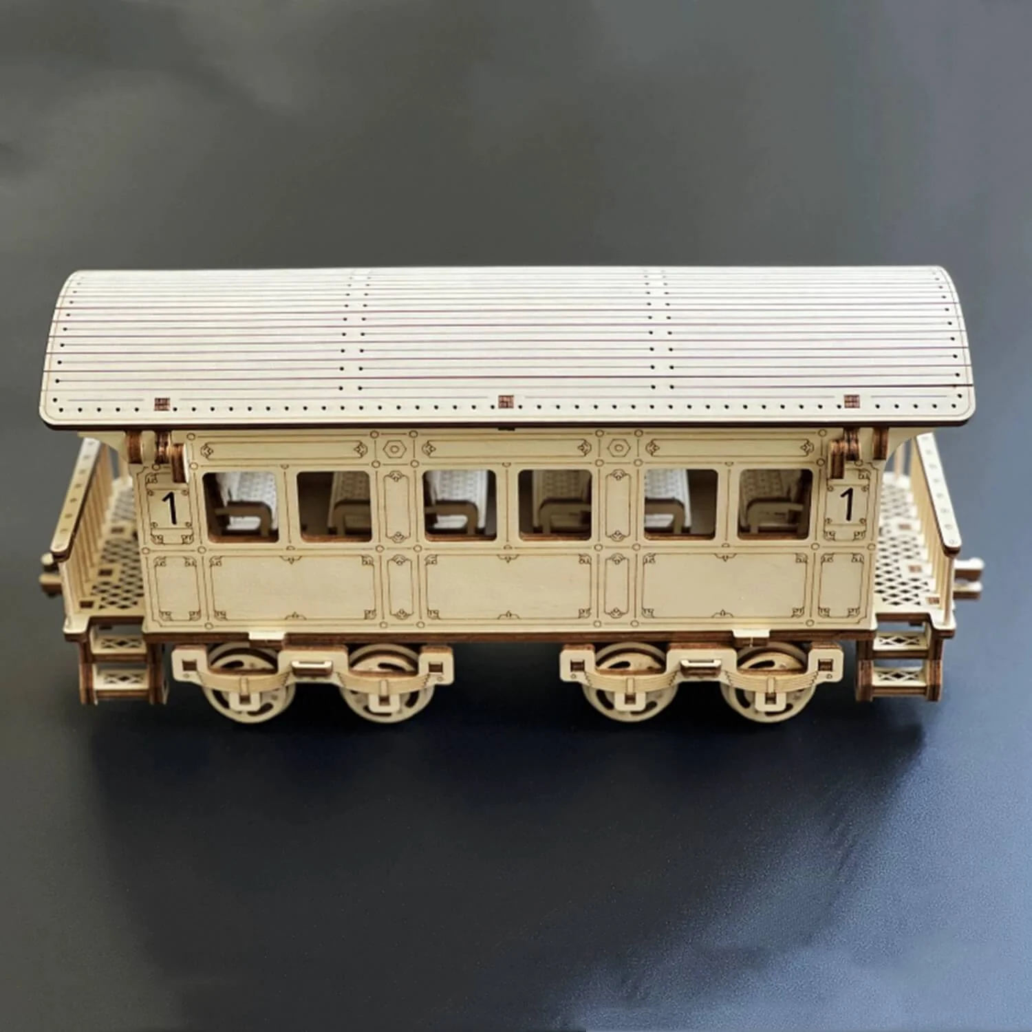 Rokrgeek Steam Express Train 3D Wooden Puzzle - Image 9