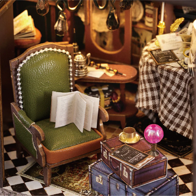 Retro coffee shop diy miniature house - Image 2