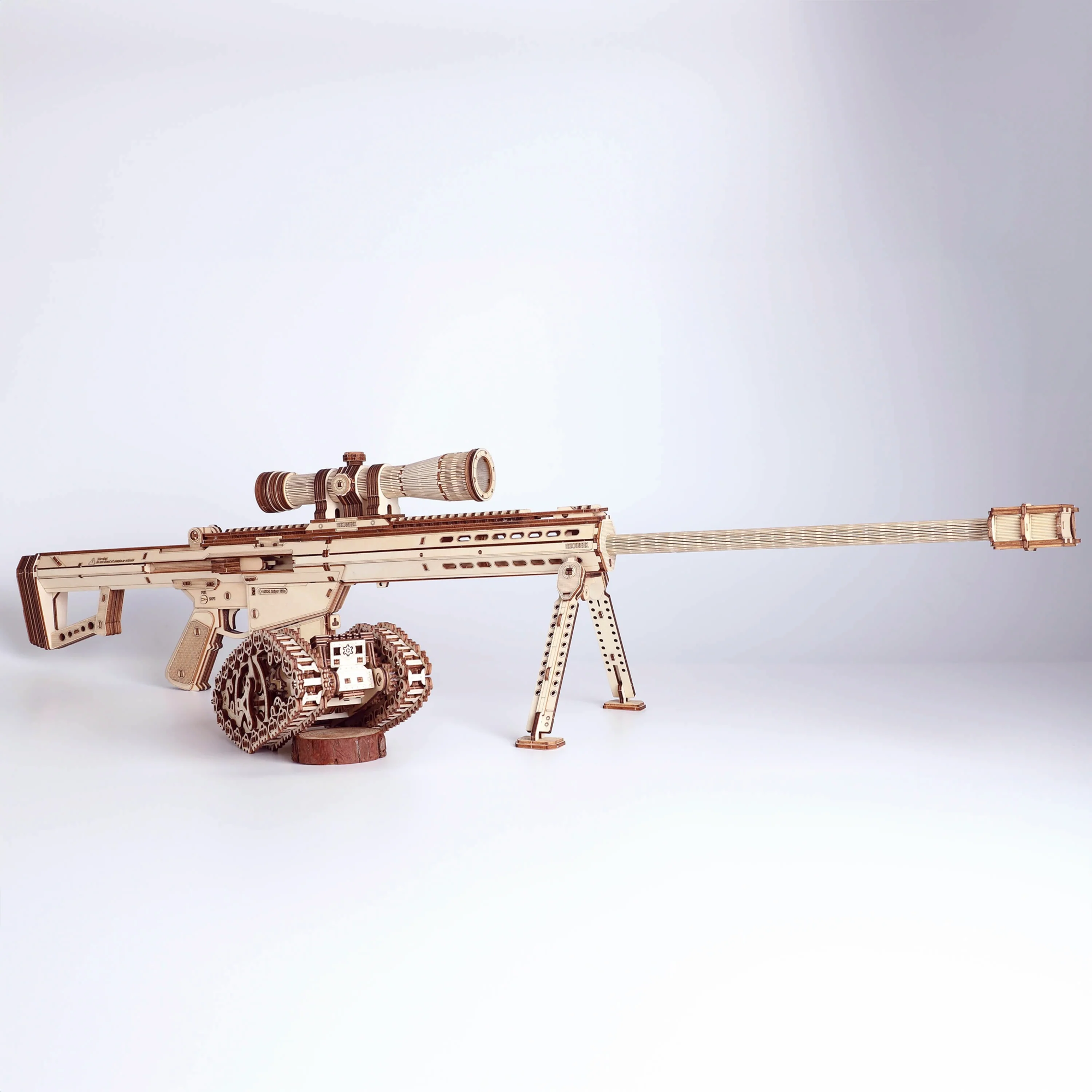 Rokrgeek Barrett M82A1 3D Wooden Gun Model - Image 3