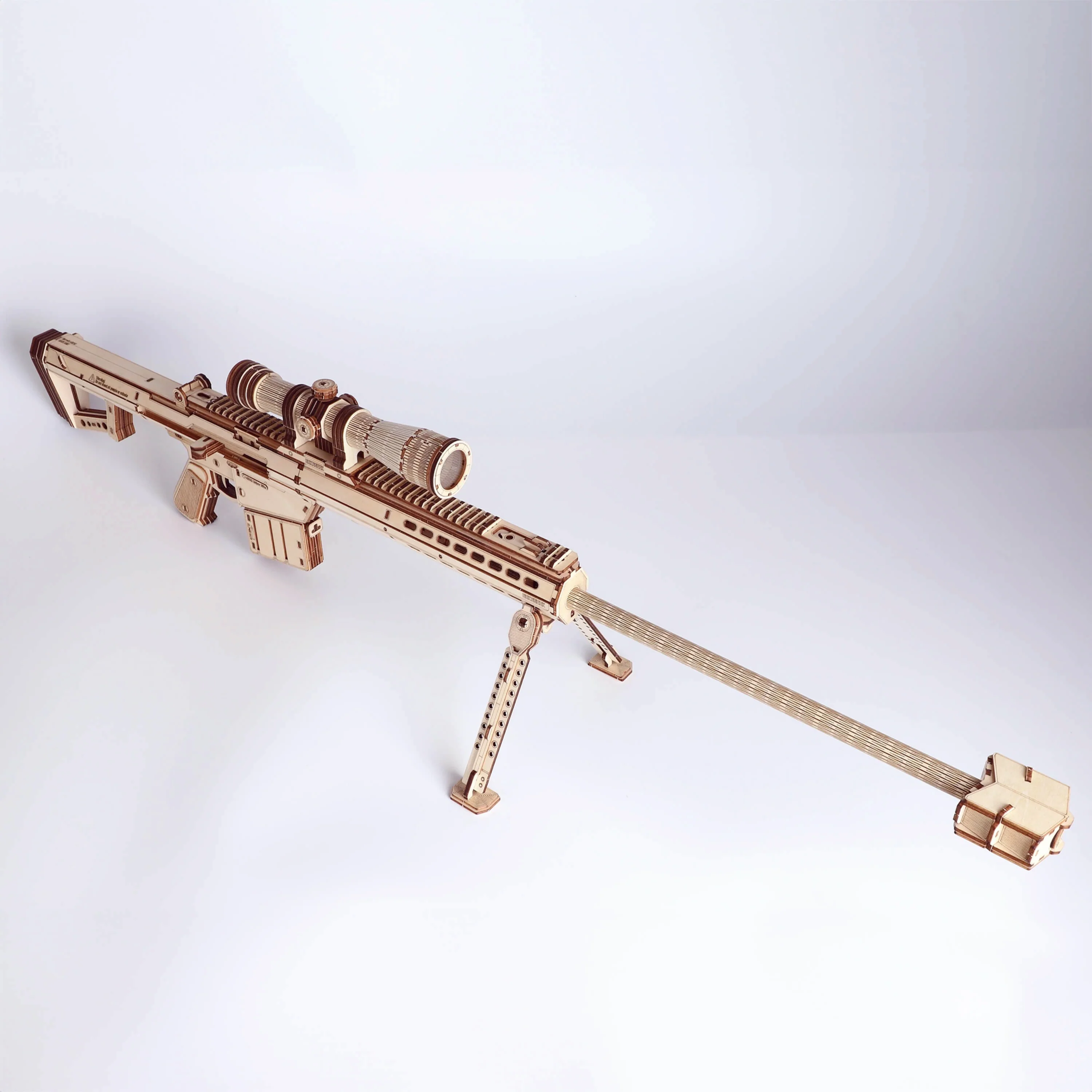 Rokrgeek Barrett M82A1 3D Wooden Gun Model - Image 5