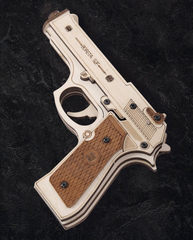 Rokrgeek 3D Small Arms Wooden Gun Model - Image 10