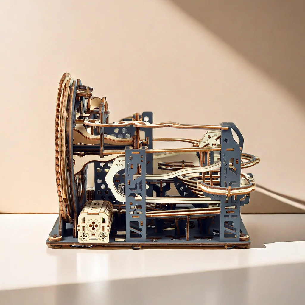 rokrgeek Electric Marble Run 3d wooden puzzle - Image 10
