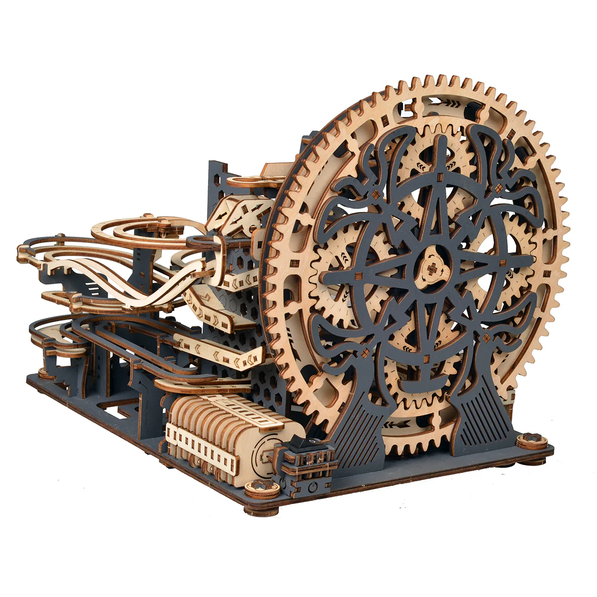 rokrgeek Electric Marble Run 3d wooden puzzle - Image 4