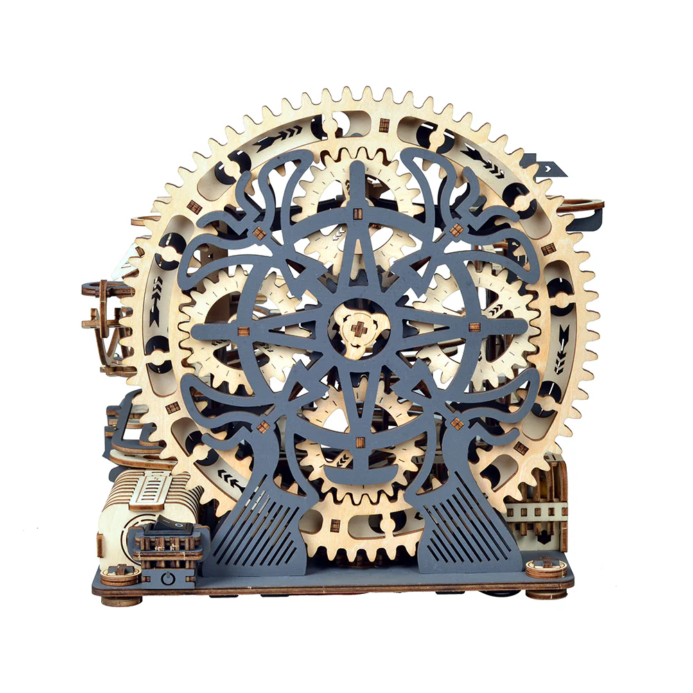 rokrgeek Electric Marble Run 3d wooden puzzle - Image 5