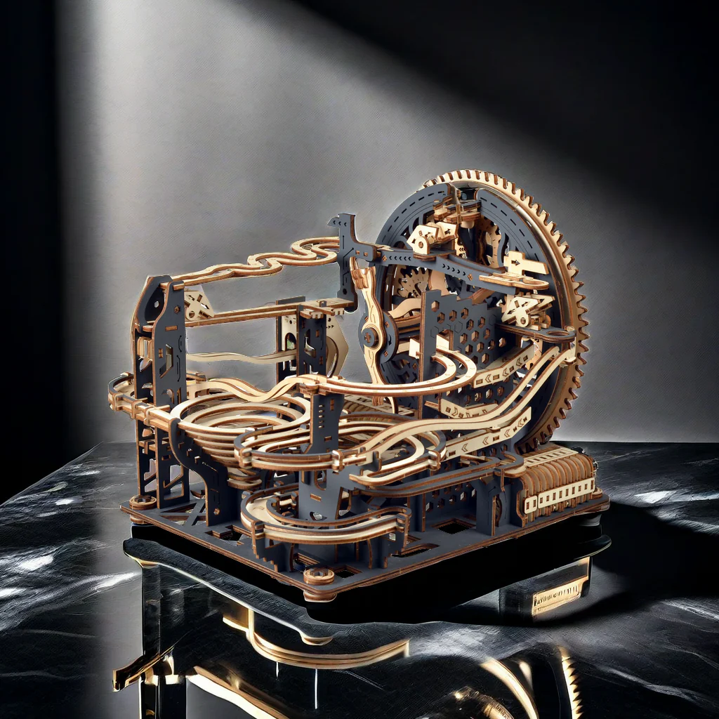 rokrgeek Electric Marble Run 3d wooden puzzle - Image 9