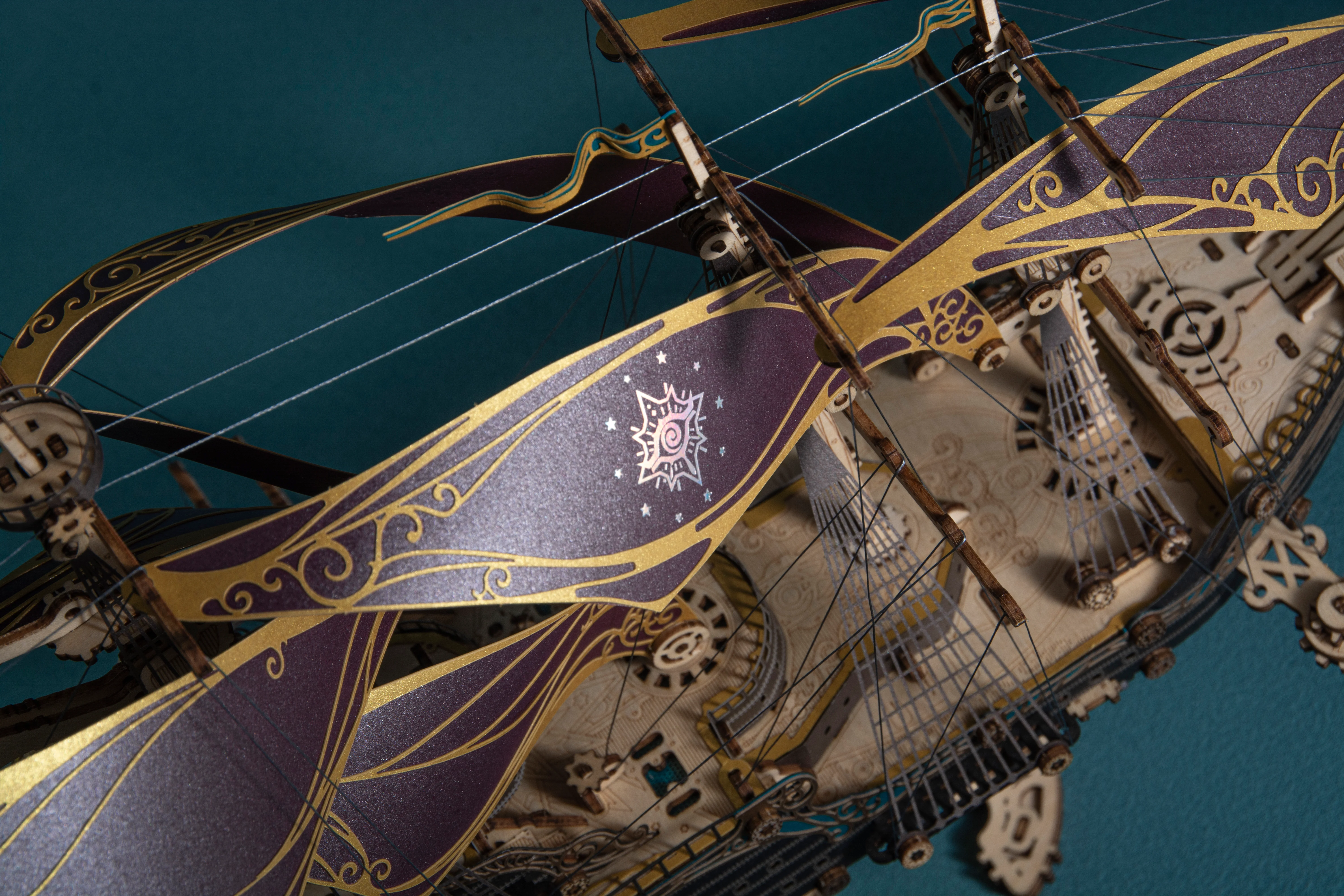 Rokrgeek Future Pirate Ship Wooden 3D Model - Image 12