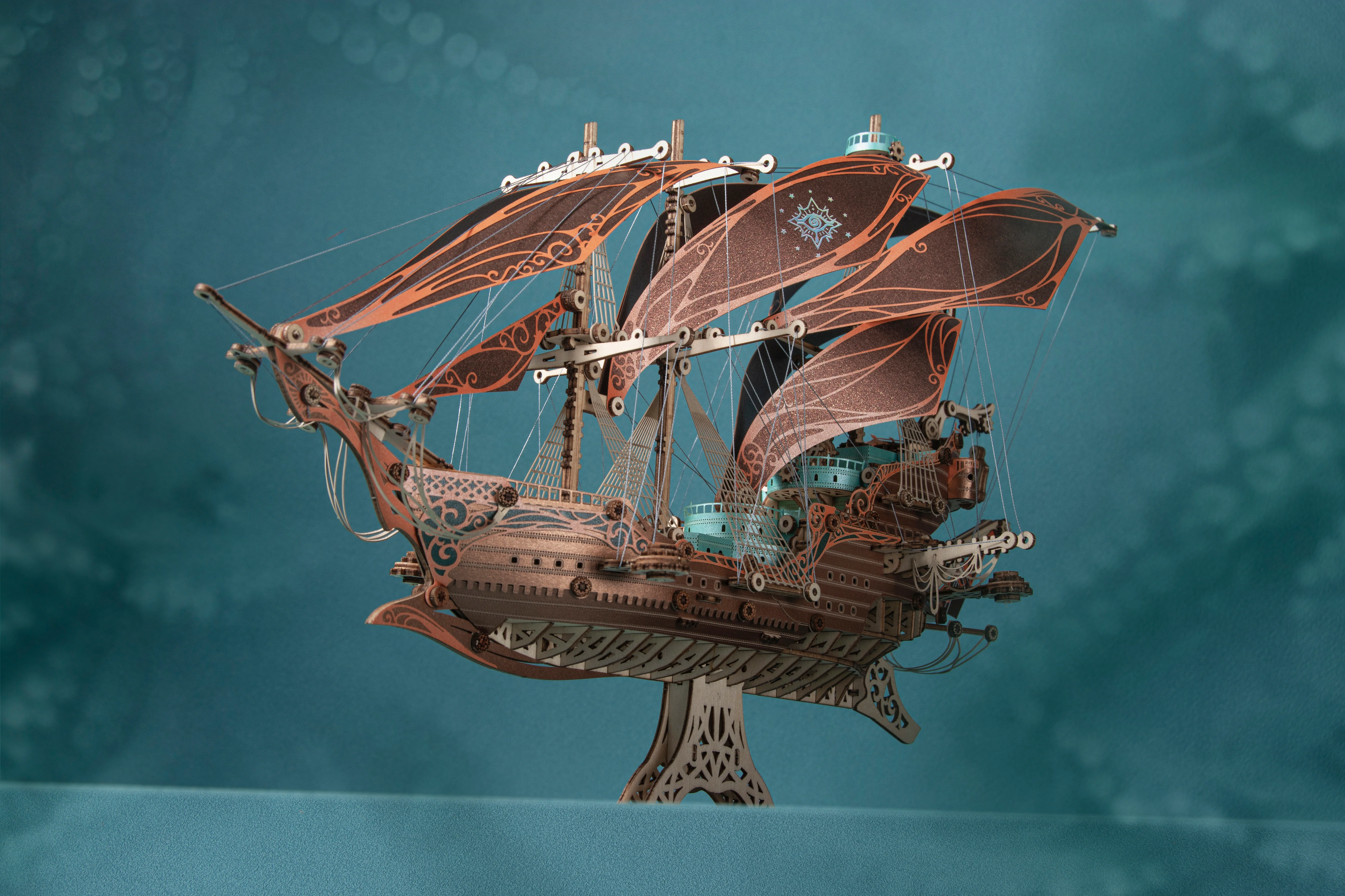 Rokrgeek Future Pirate Ship Wooden 3D Model - Image 17