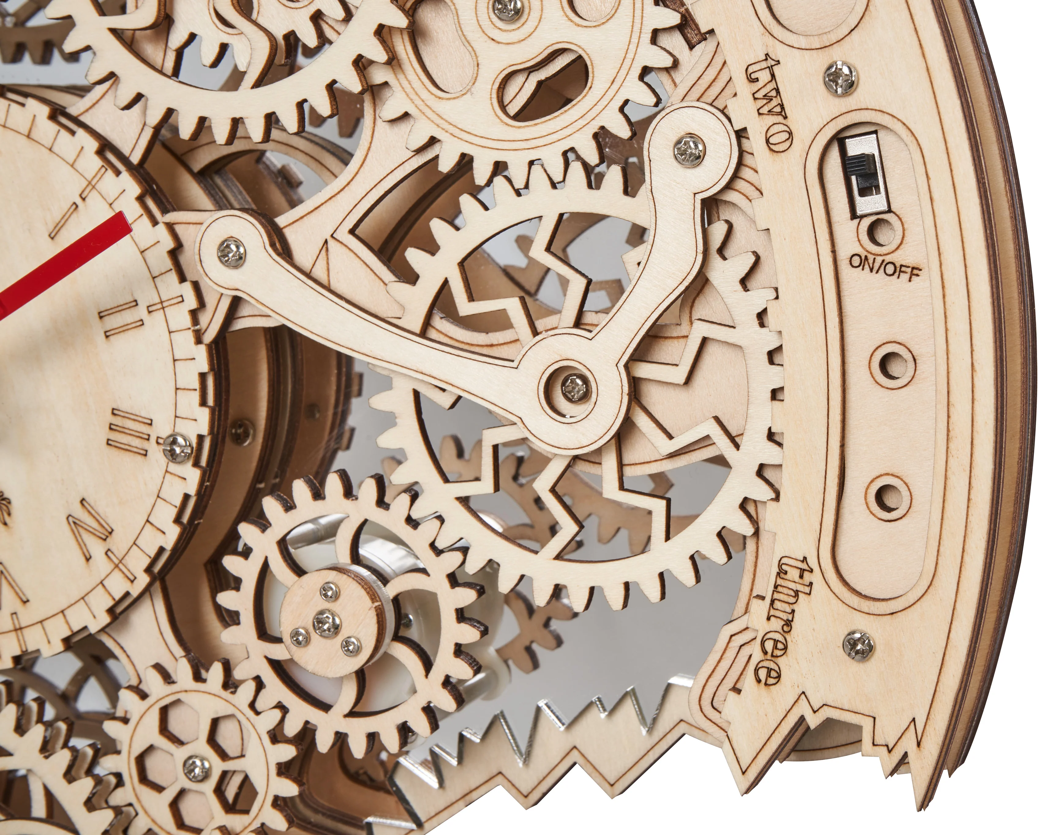 Rokrgeek Gear Pendulum Clock 3D Wooden Puzzle - Image 5