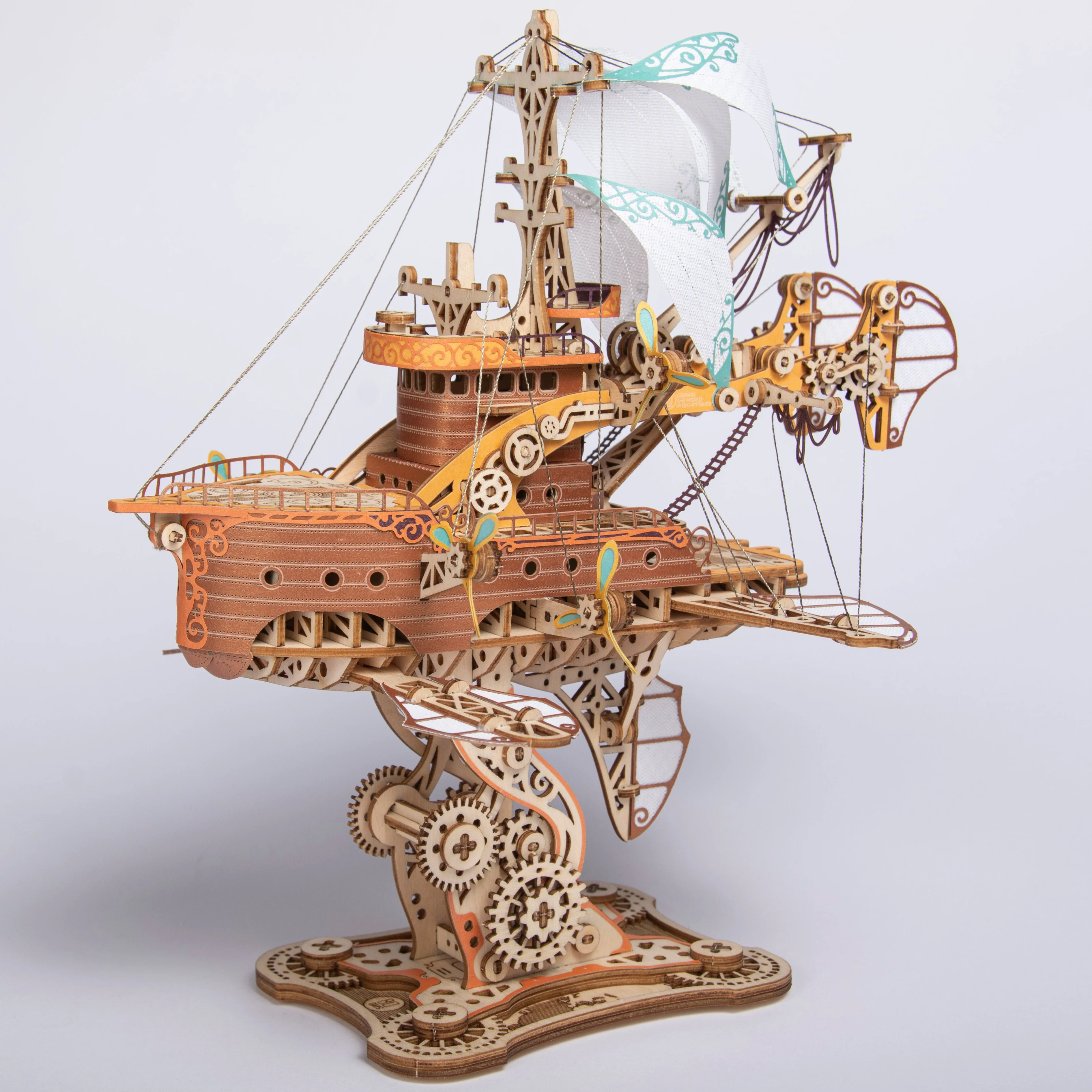 Rokrgeek Handcrafted Masterpiece Fantasy Airships - Image 3