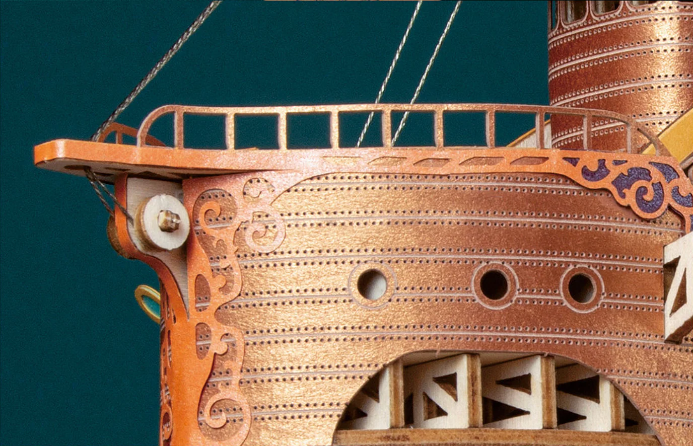 Rokrgeek Handcrafted Masterpiece Fantasy Airships - Image 6