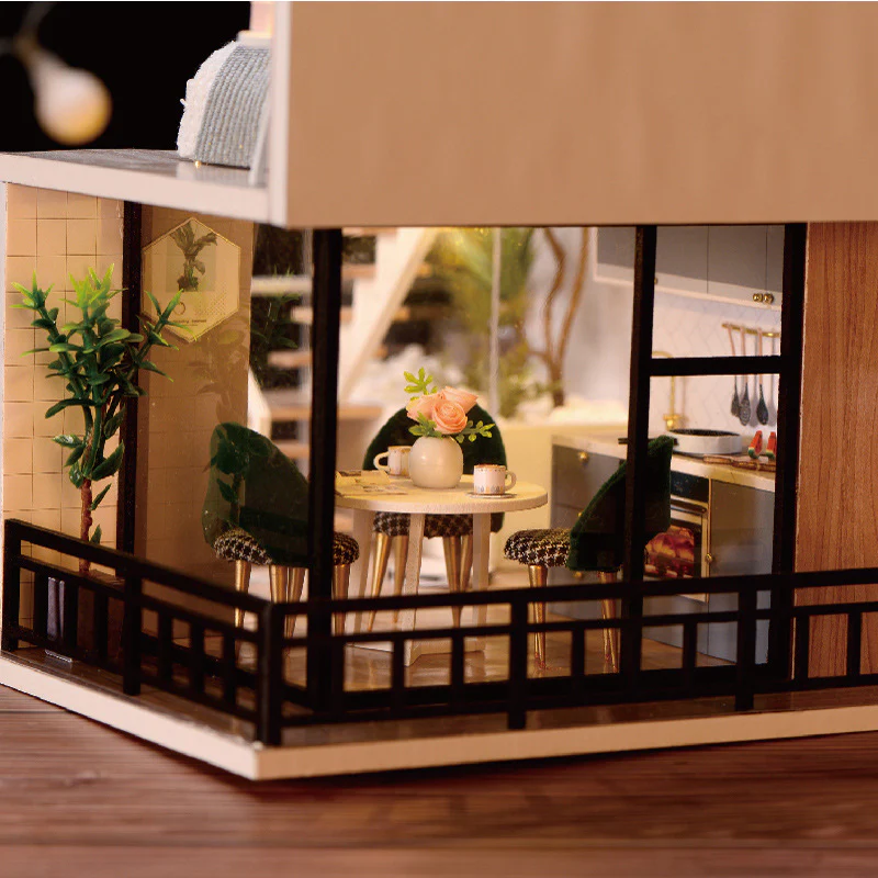 Rokrgeek Happy Time DIY Miniature House Kit - Image 3