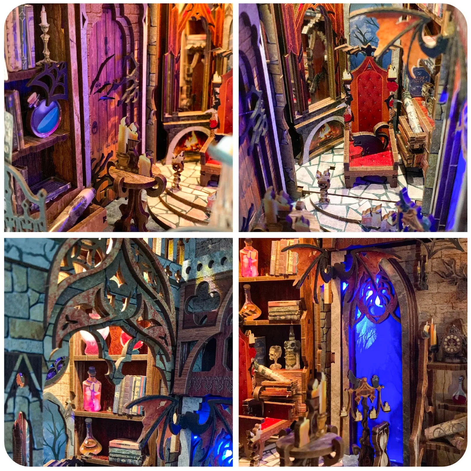 Rokrgeek Twilight Castle Book Nook - Image 5
