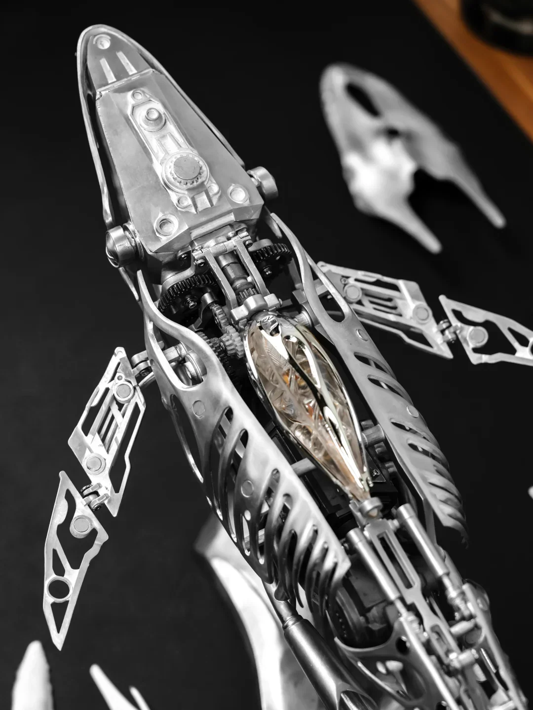 Rokrgeek Humpback Whale Mechanical Metal Model 3D Puzzle - Image 8