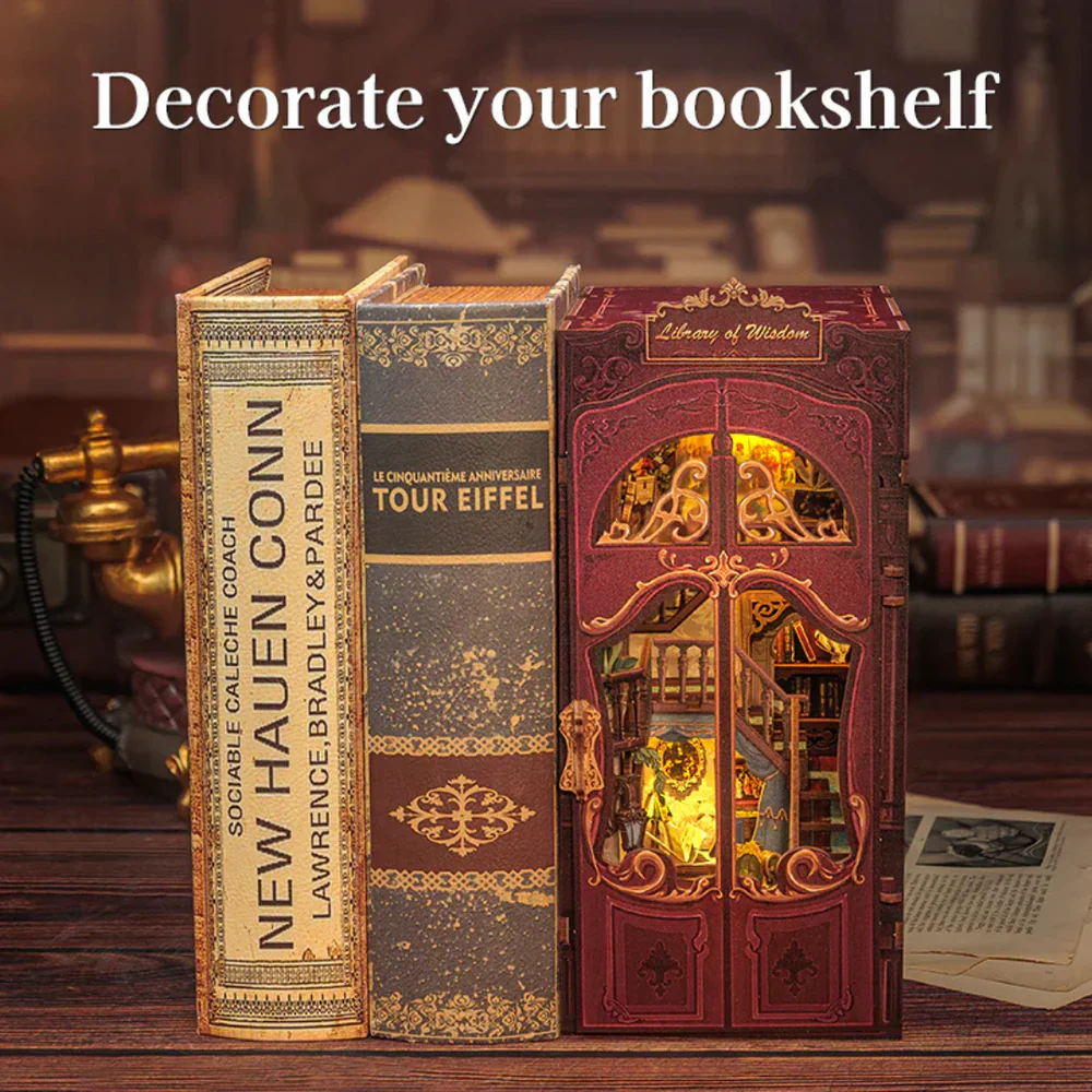 Rokrgeek Library of Wisdom Book Nook - Image 2