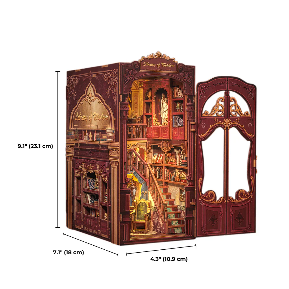 Rokrgeek Library of Wisdom Book Nook - Image 8
