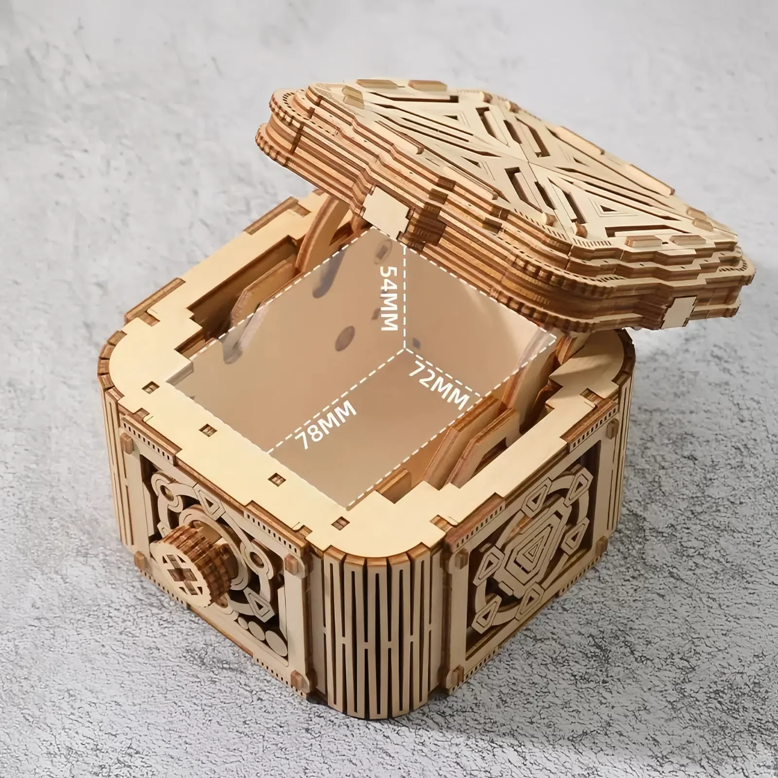 Rokrgeek Machine Box 3D Wooden Puzzle - Image 4