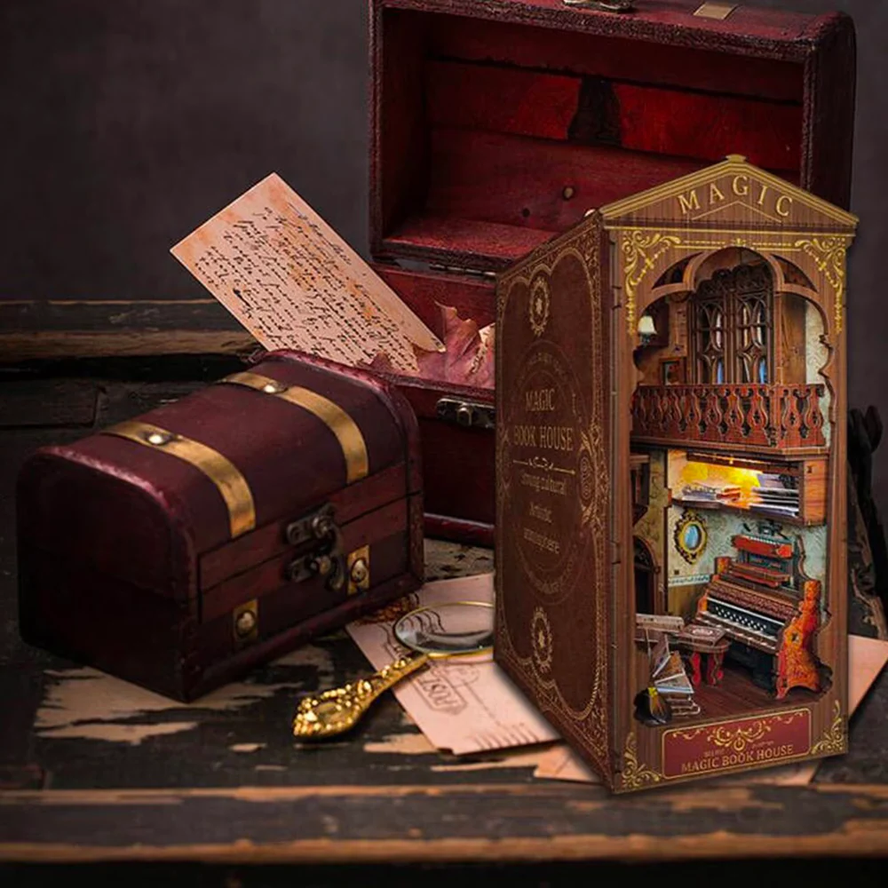Rokrgeek Magic Book House DIY Book Nook - Image 3