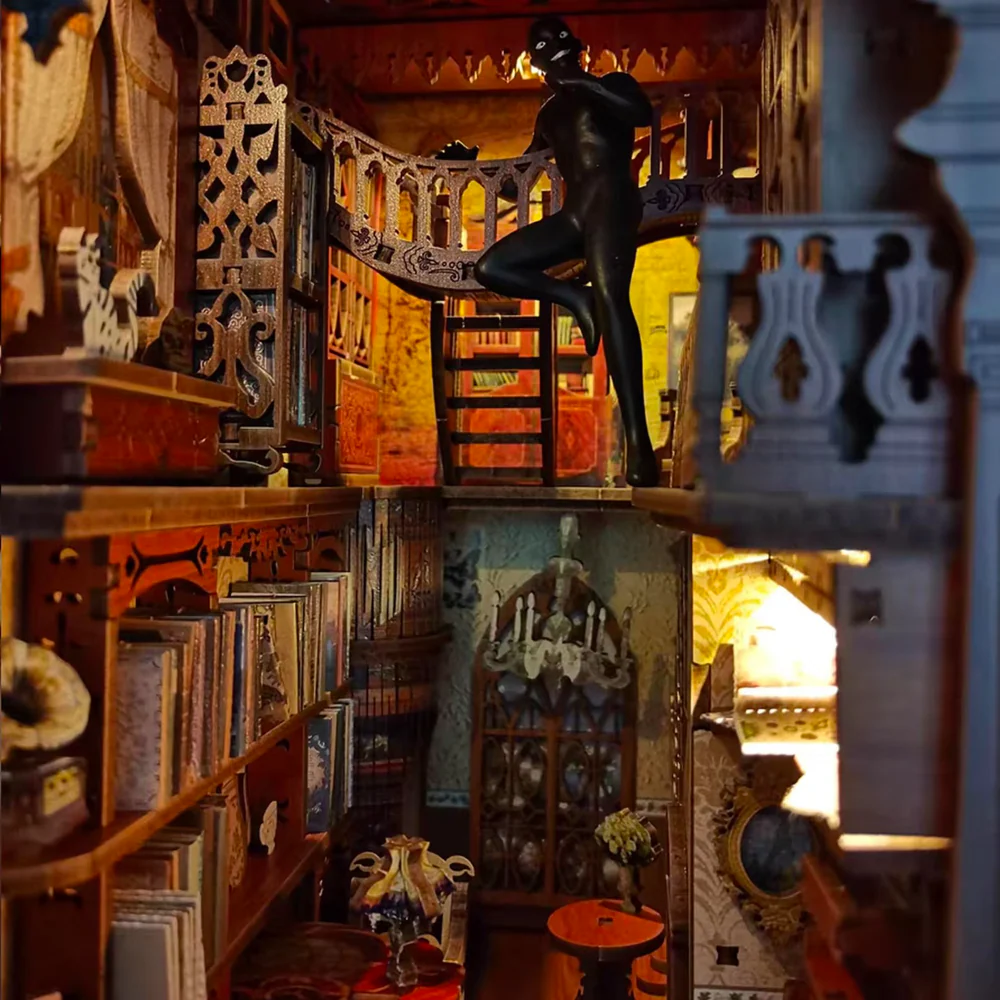 Rokrgeek Magic Book House DIY Book Nook - Image 5