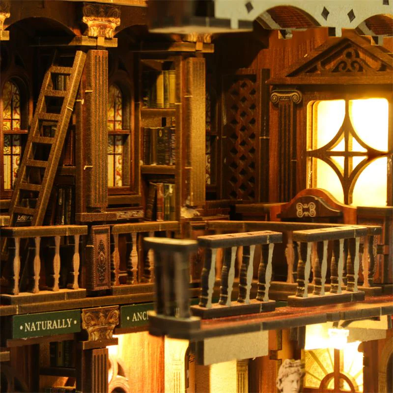 Rokrgeek Philosophical Library DIY Book Nook - Image 5