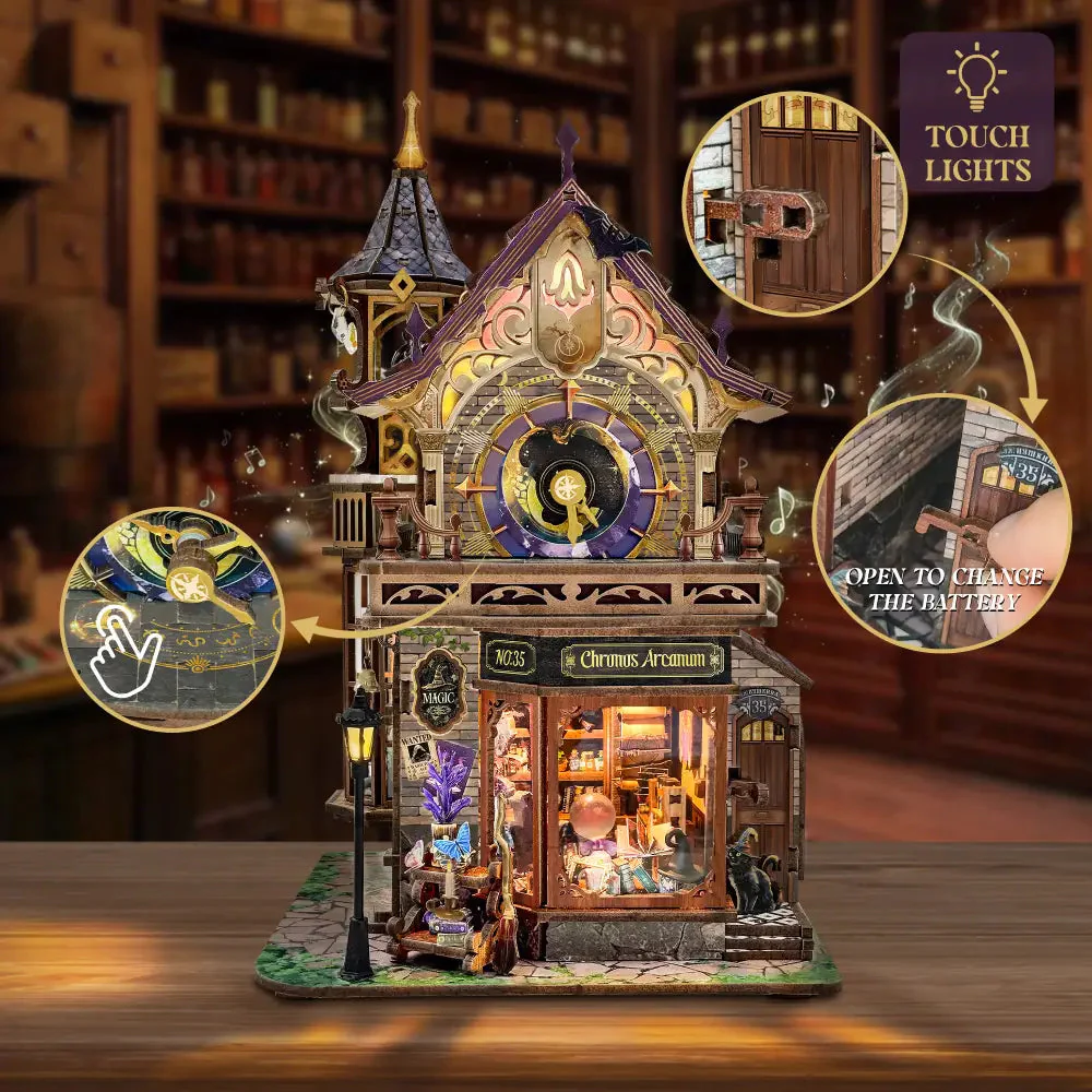 Rokrgeek Time Magic Club DIY Miniature House - Image 3