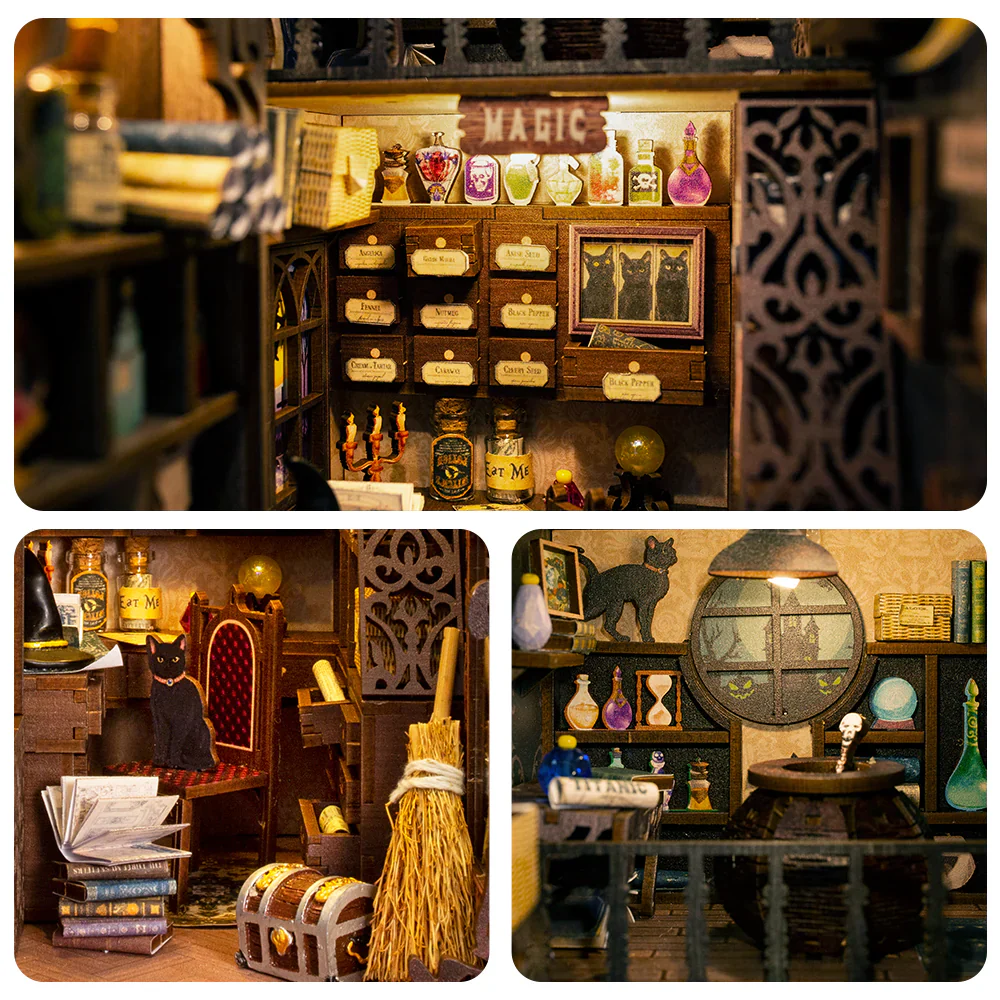 Rokrgeek Magic Pharmacist DIY Book Nook - Image 7