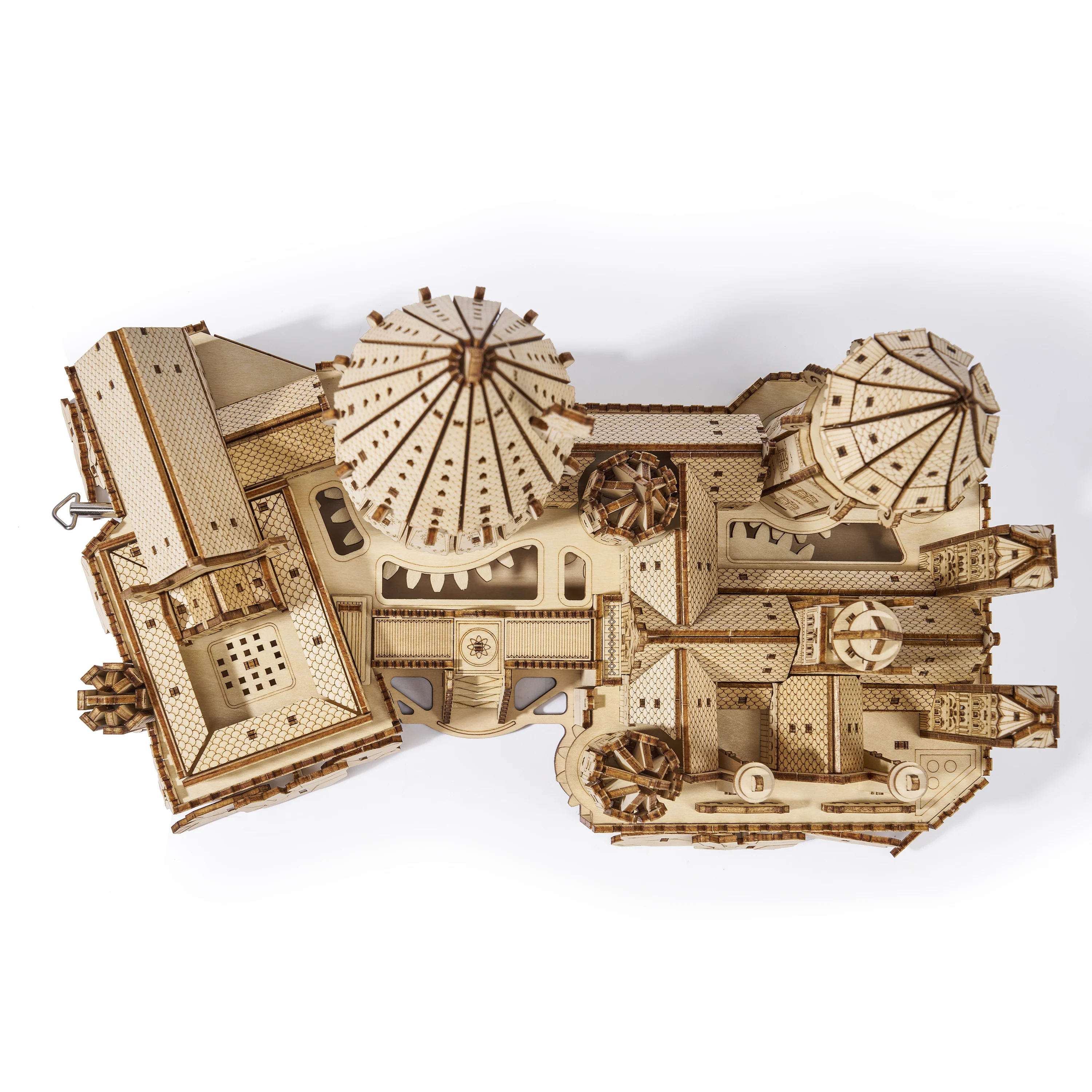 Rokrgeek Magic School Music Box 3D Wooden Puzzle - Image 4