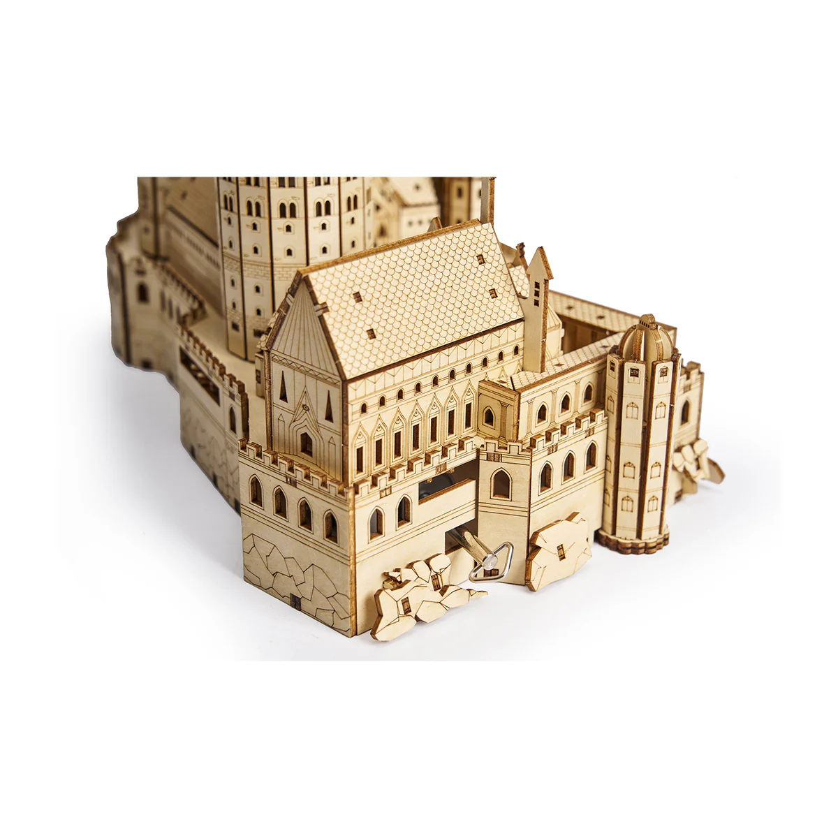 Rokrgeek Magic School Music Box 3D Wooden Puzzle - Image 7