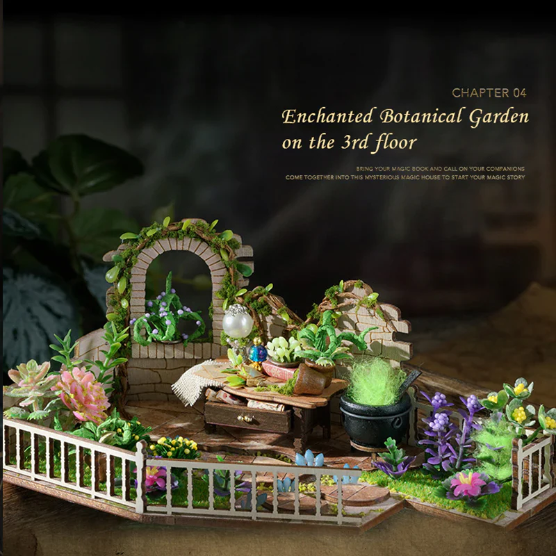 Rokrgeek Magic Workshop Miniature House Kit - Image 10