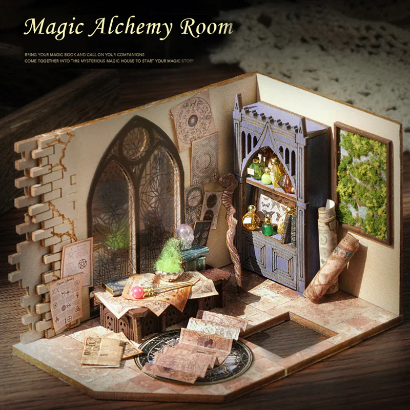 Rokrgeek Magic Workshop Miniature House Kit - Image 8