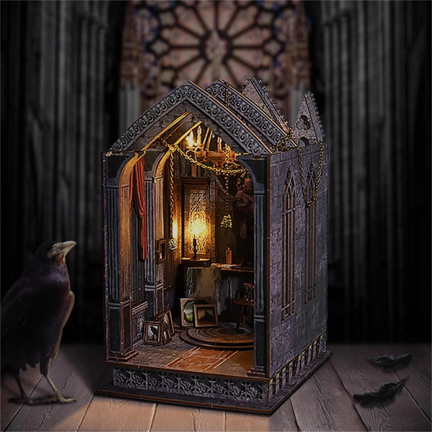 Rokrgeek Quiet Night Prayer Book Nook - Image 3