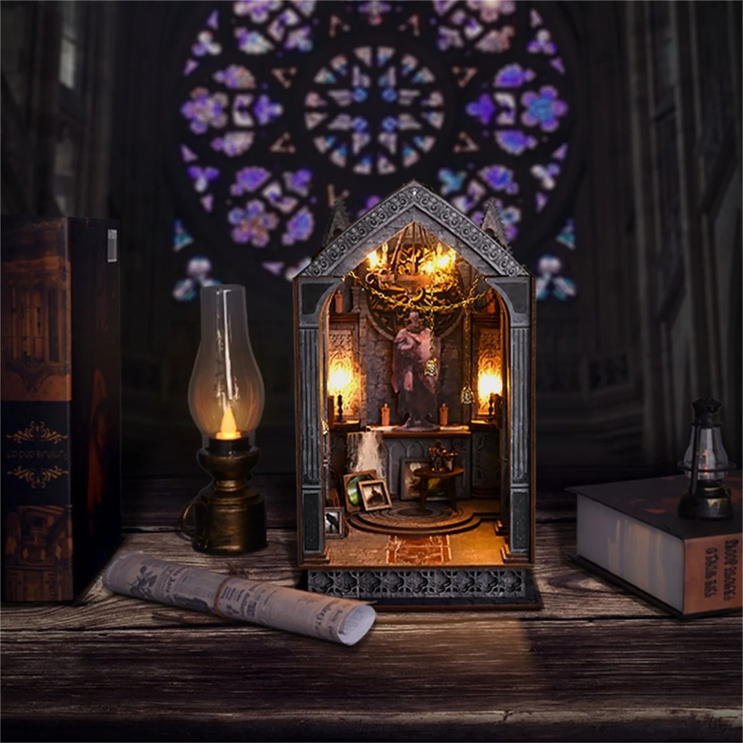 Rokrgeek Quiet Night Prayer Book Nook - Image 4