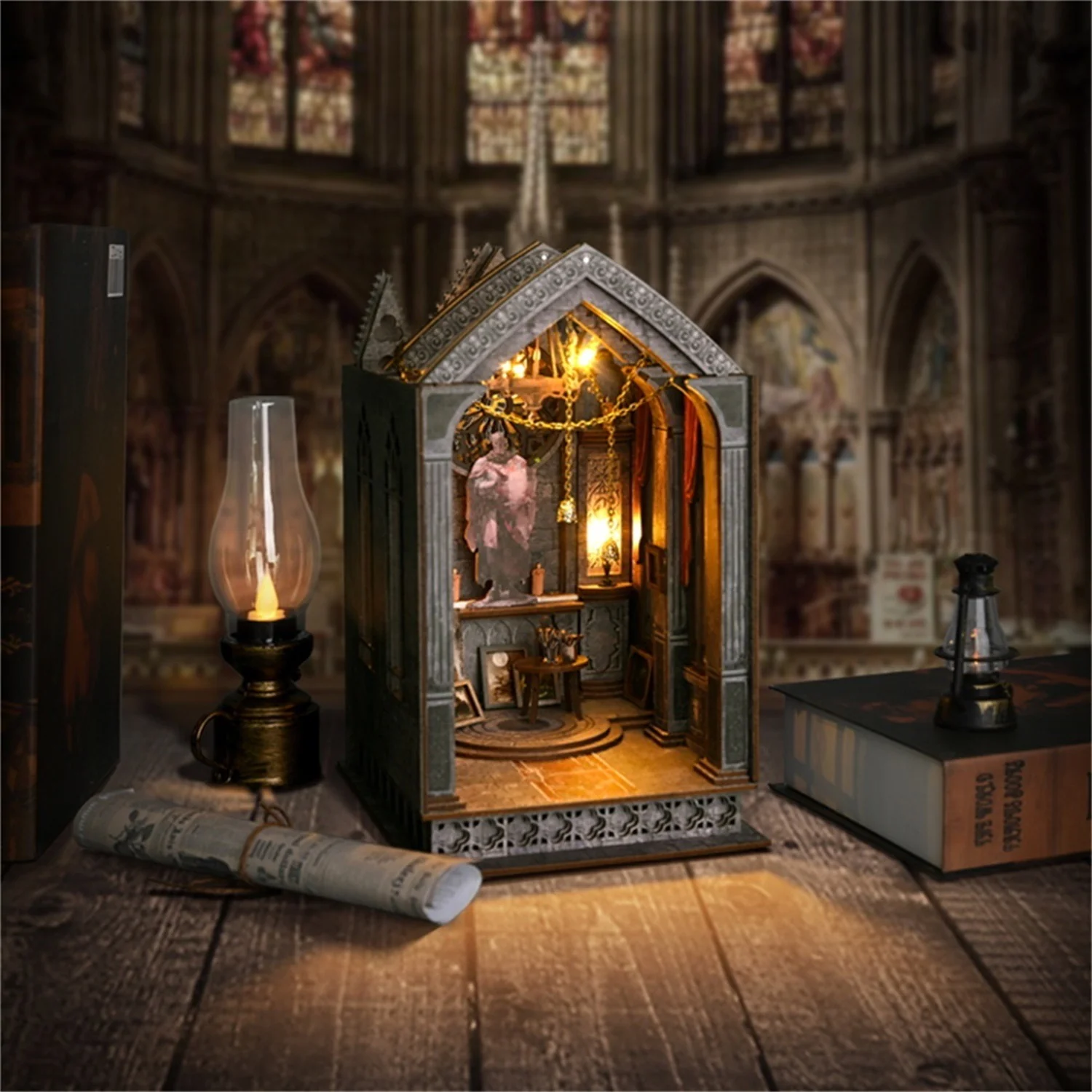 Rokrgeek Quiet Night Prayer Book Nook - Image 5
