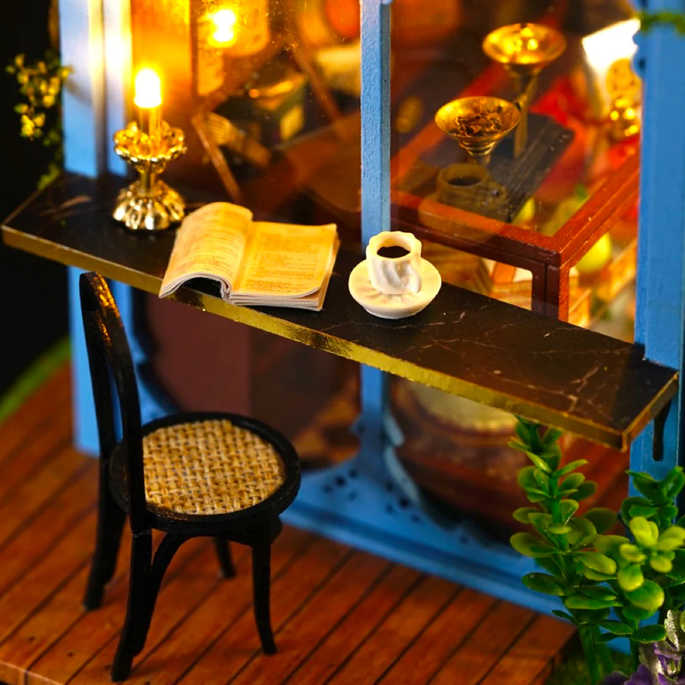 Rokrgeek Rose-blooming Yard DIY Miniature House - Image 5