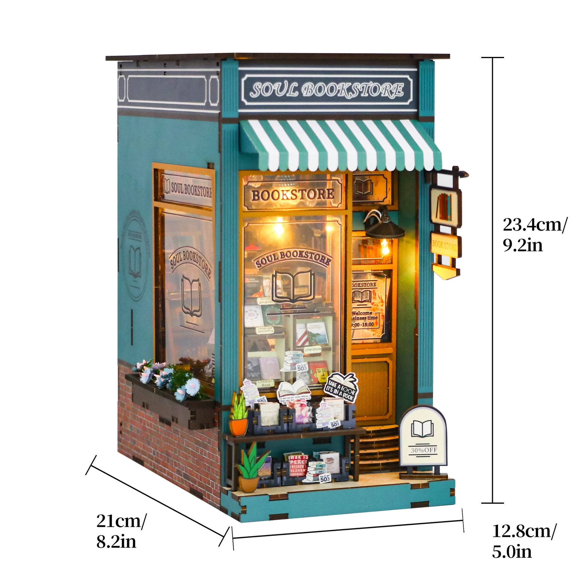 Rokrgeek Soul Bookstore Book Nook - Image 9