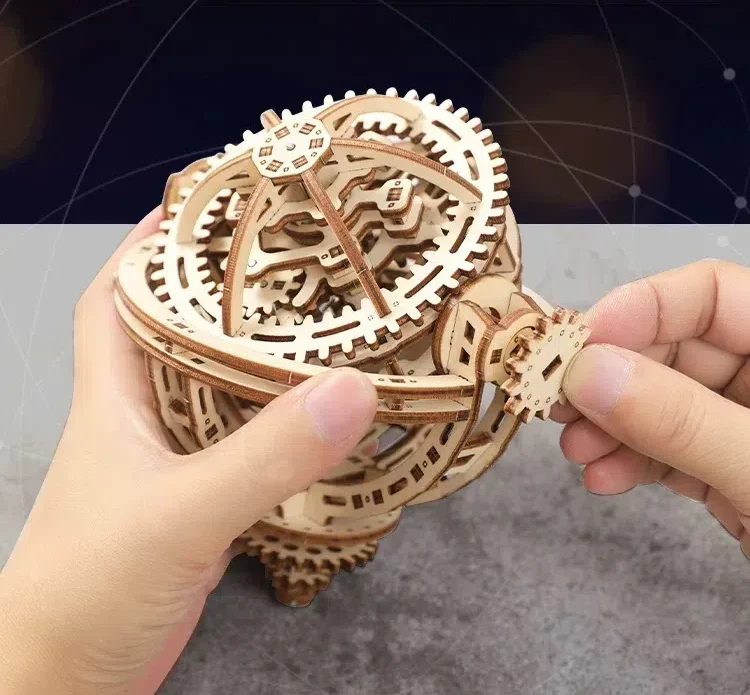 Rokrgeek Tourbillon Timer 3D Wooden Puzzle - Image 4