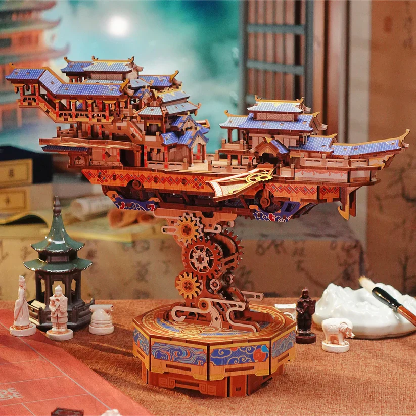 Rokrgeek Wind Voyager 3D Wooden Puzzle - Image 5