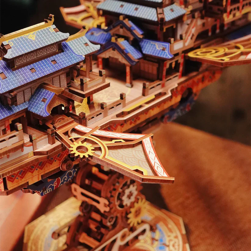 Rokrgeek Wind Voyager 3D Wooden Puzzle - Image 6