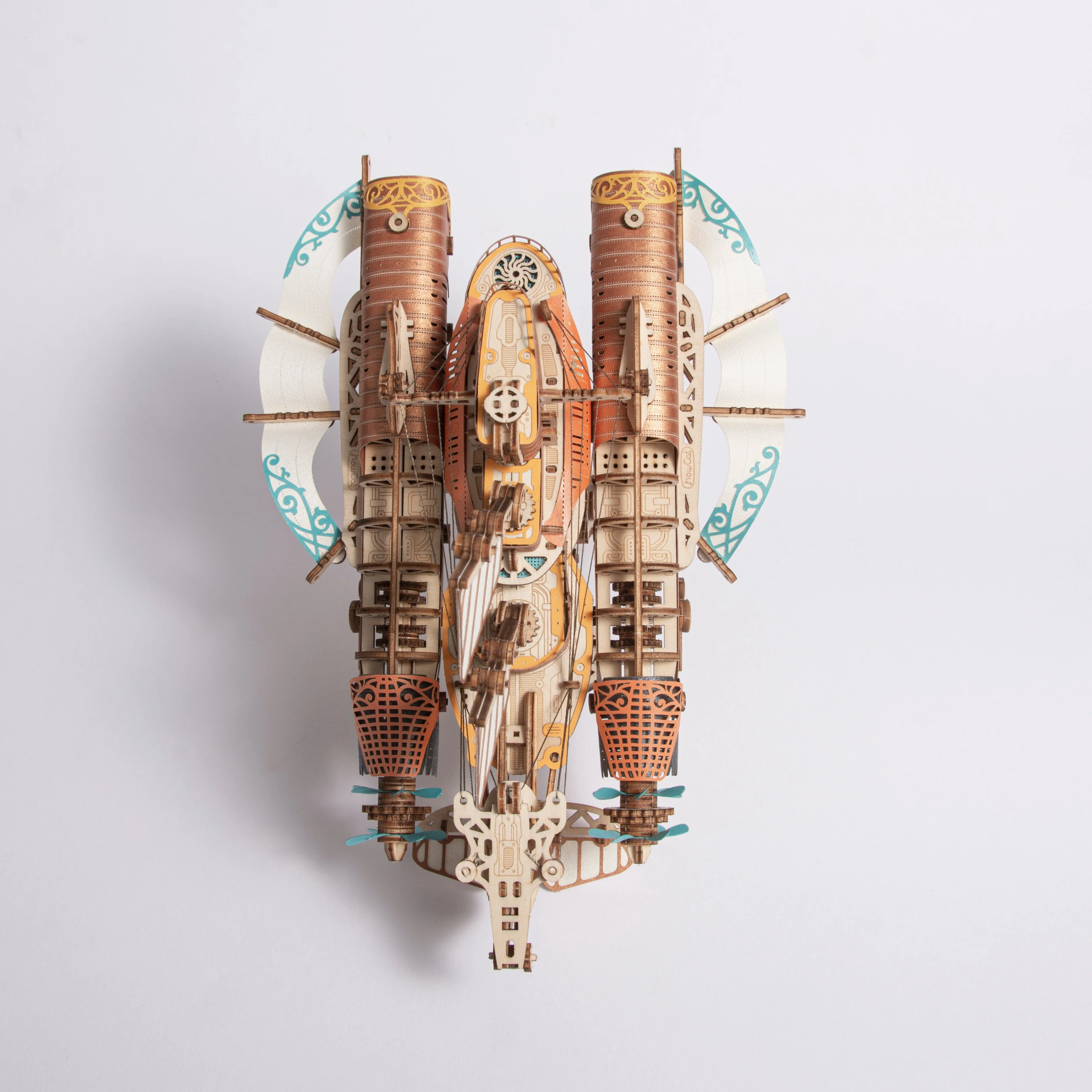ROKRGEEK Wooden Handcrafted Undersea Masterpiece - Image 4