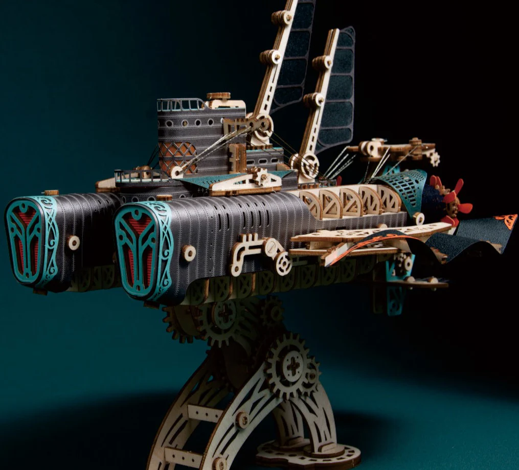 ROKRGEEK Wooden Handcrafted Undersea Masterpiece - Image 6