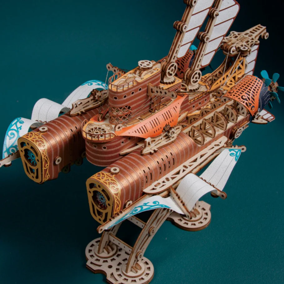 ROKRGEEK Wooden Handcrafted Undersea Masterpiece - Image 8