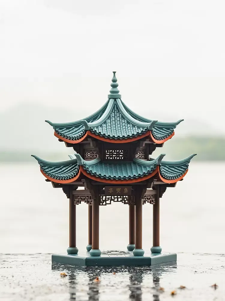 ROKRGEK's West Lake Jixian Pavilion Mortise and Tenon Block Puzzle - Image 4