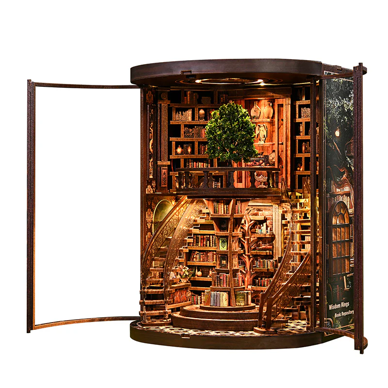 Rokrgeek Wisdom Rings DIY Book Nook Kit - Image 3